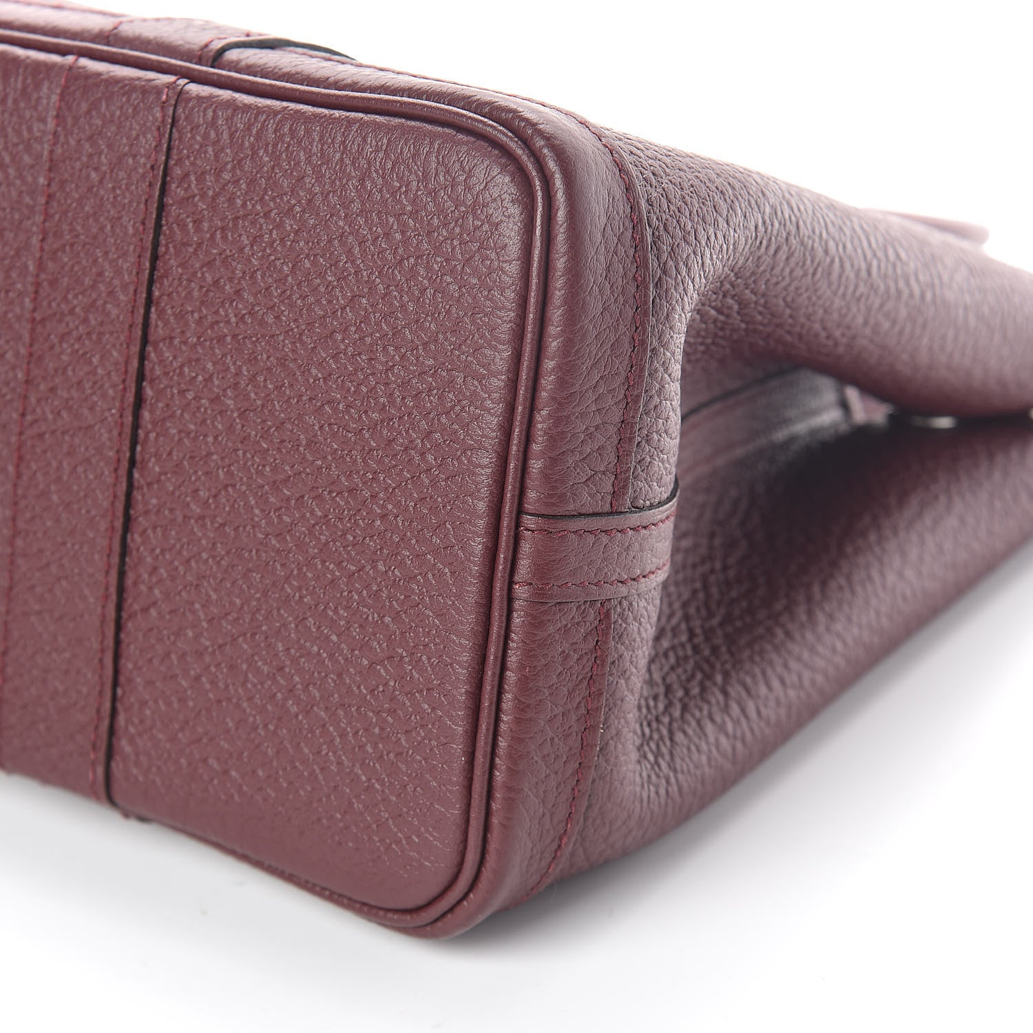Hermes Vache Country Garden Party 30 TPM Bordeaux 10 of 10