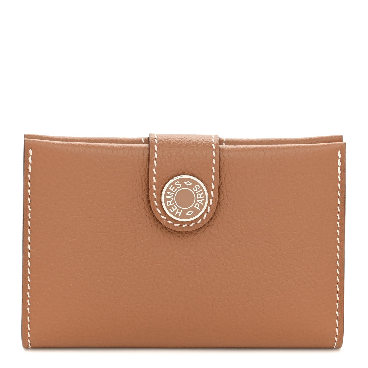 Hermes Evercolor RMS Card Holder Gold 1 of 7