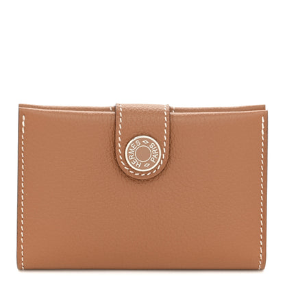 Hermes Evercolor RMS Card Holder Gold 1 of 7