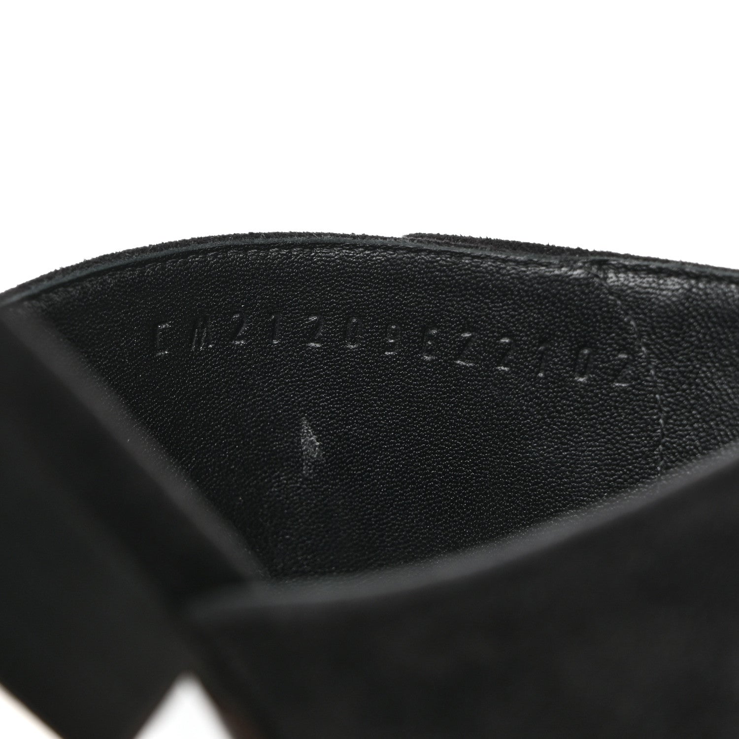 Hermes Suede Goatskin Avenue Sandals 39 Black 7 of 9