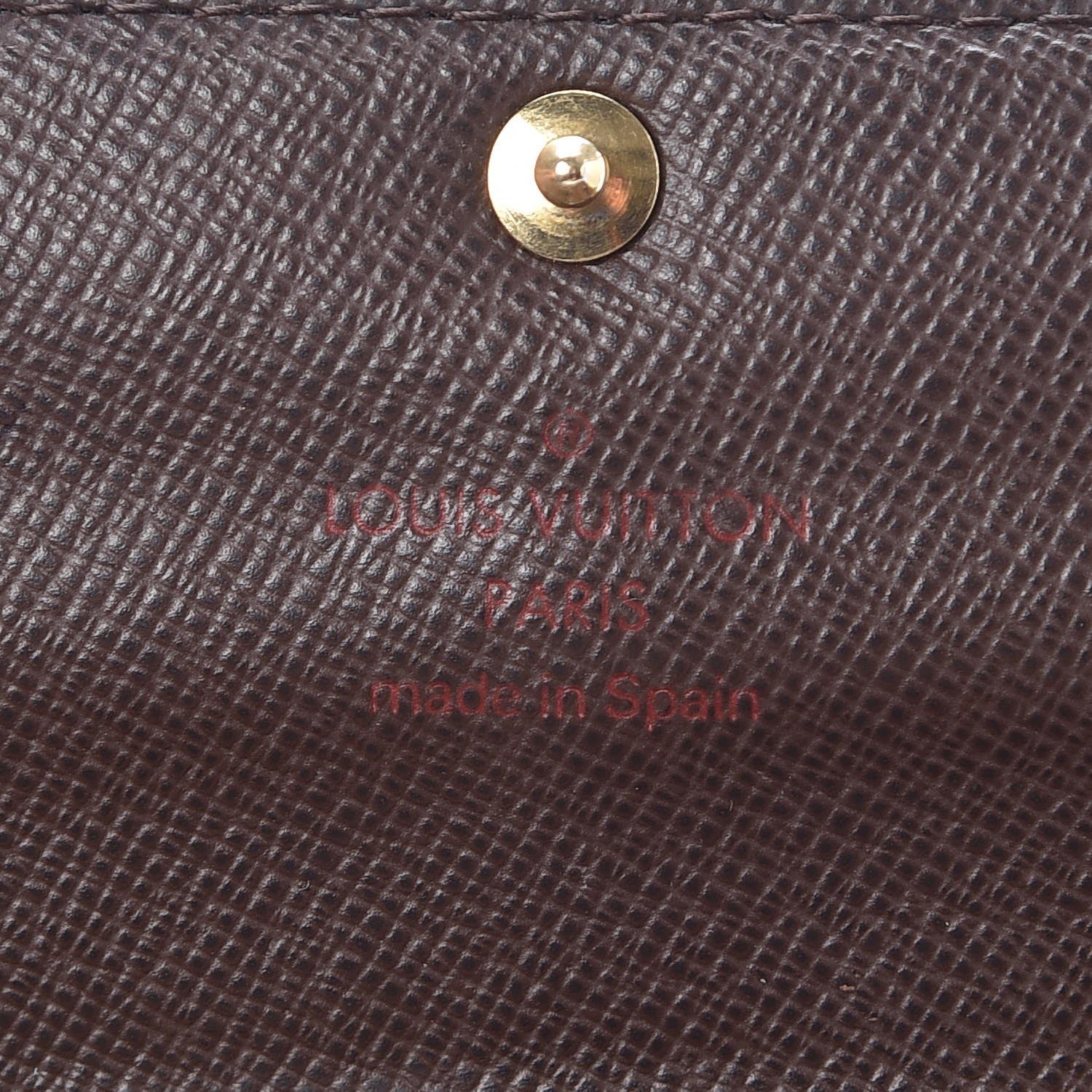 Louis Vuitton Damier Ebene Sarah Wallet 6 of 10