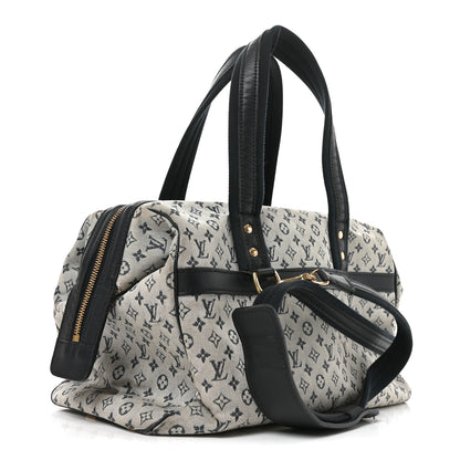Louis Vuitton Mini Monogram Josephine GM Blue 3 of 9