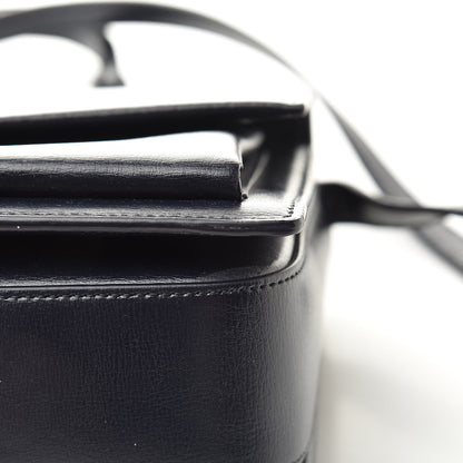 Saint Laurent Calfskin Medium Bellechasse Satchel Navy 12 of 14