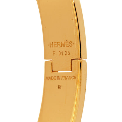 Hermes Enamel Narrow Clic Clac H Bracelet PM White 4 of 5