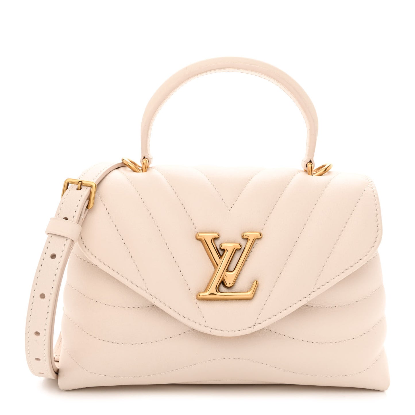 Calfskin Hold Me New Wave Ivory