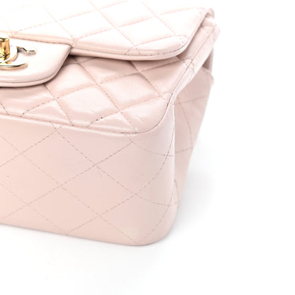 Chanel Lambskin Quilted Mini Square Flap Pink 9 of 9