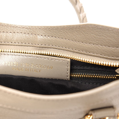 Balenciaga Chevre Gold Metallic Edge Hardware S City Gris Taupe 10 of 13