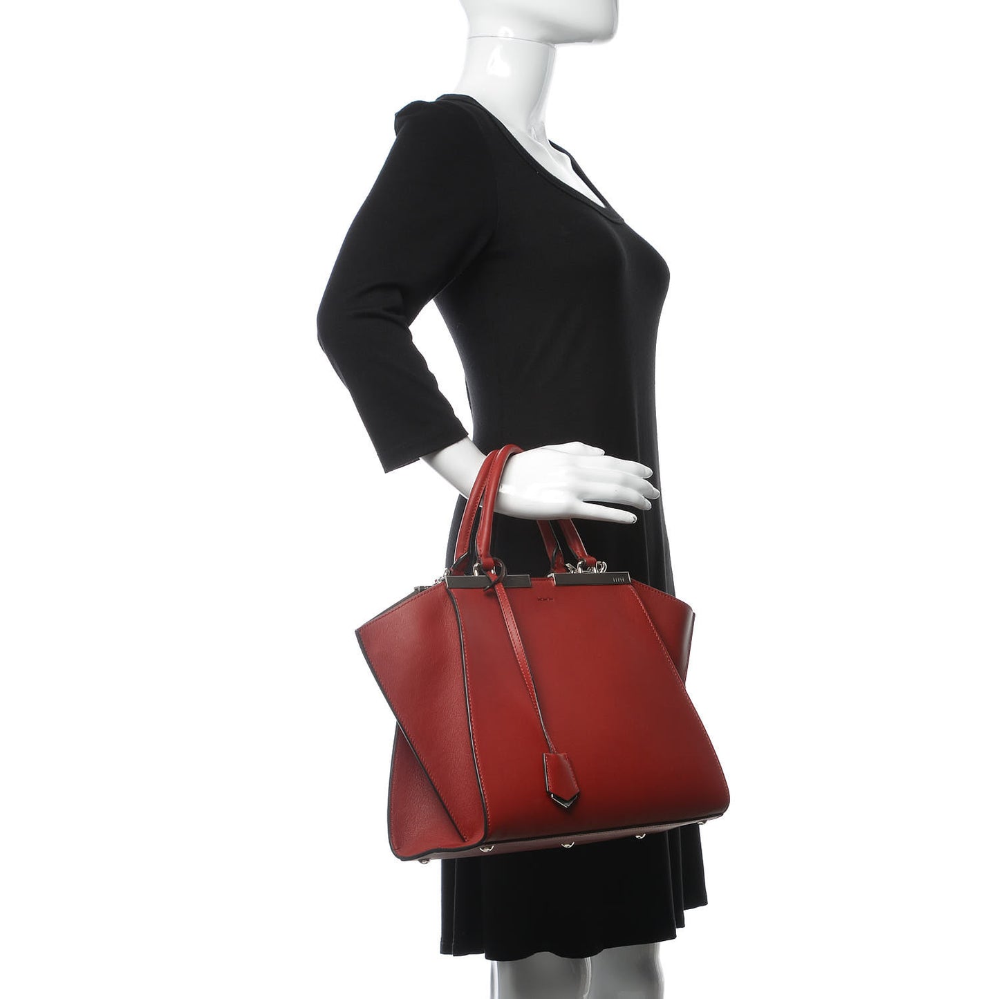 Vitello Dolce Petite 3Jours Tote Ribes