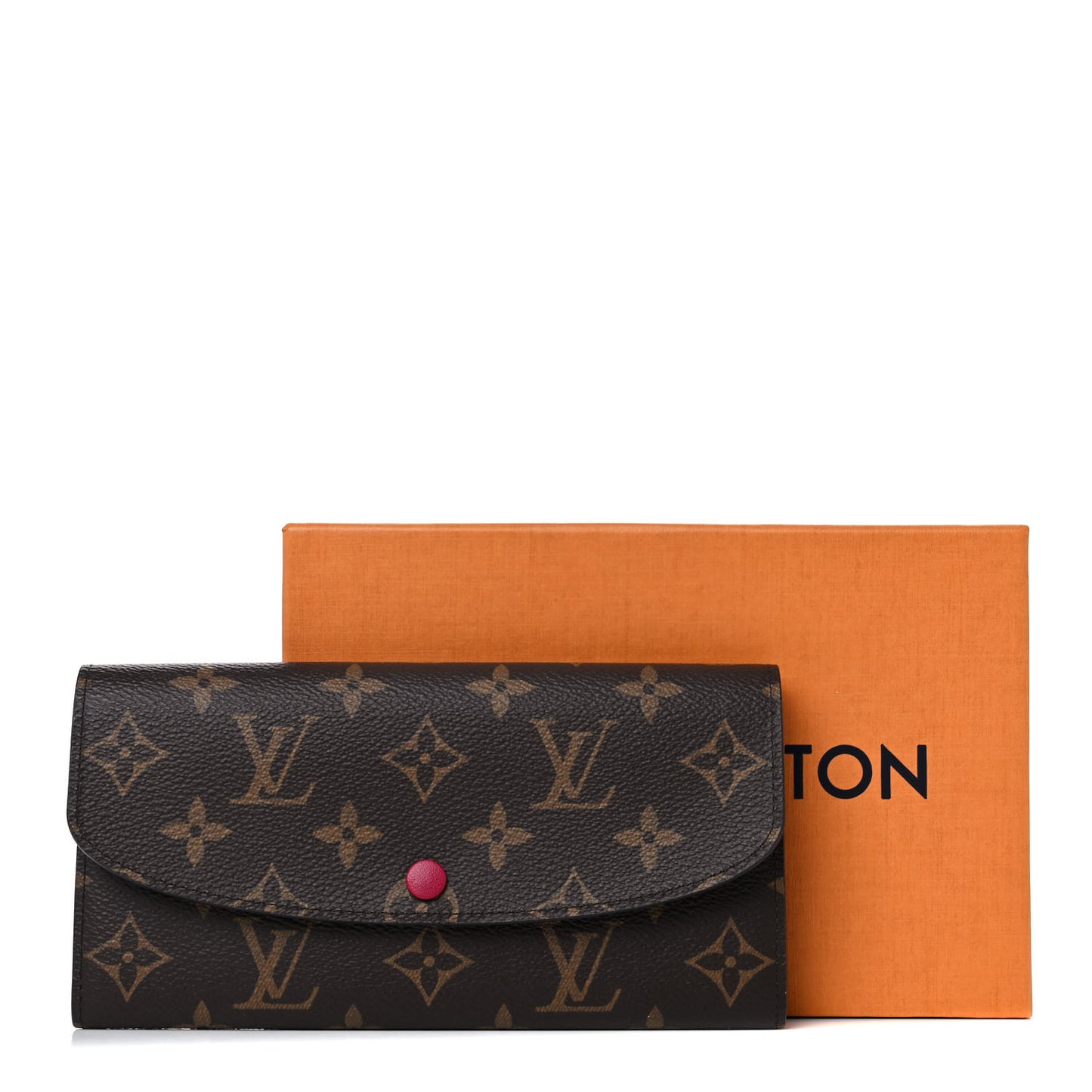 Monogram Emilie Wallet Fuchsia
