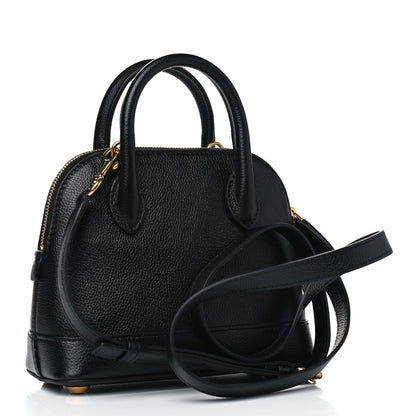 Balenciaga Grained Calfskin XXS Ville Top Handle Bag Black 2 of 4