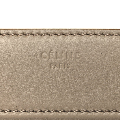 Celine Grained Calfskin Medium Phantom Luggage Beige 6 of 13