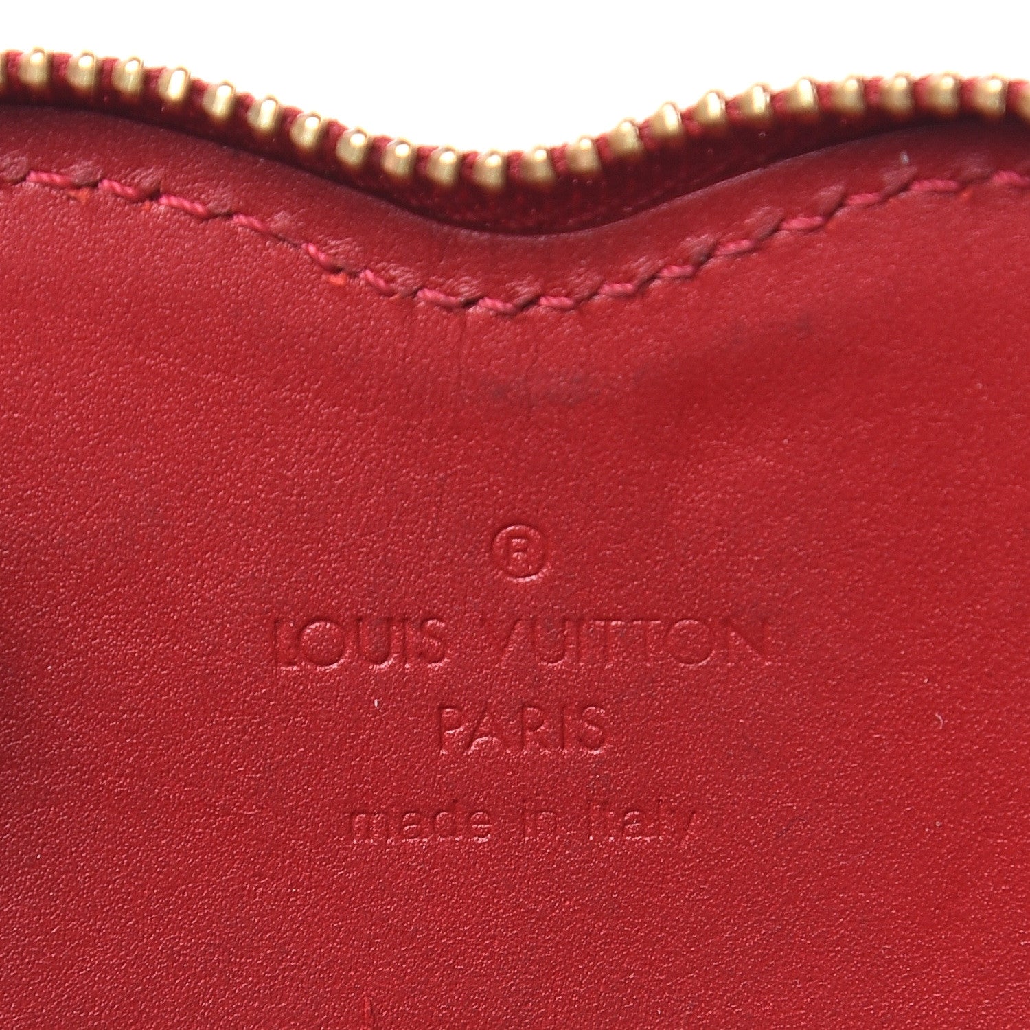 Louis Vuitton Vernis Coeur Heart Coin Purse Pomme D'Amour 6 of 7
