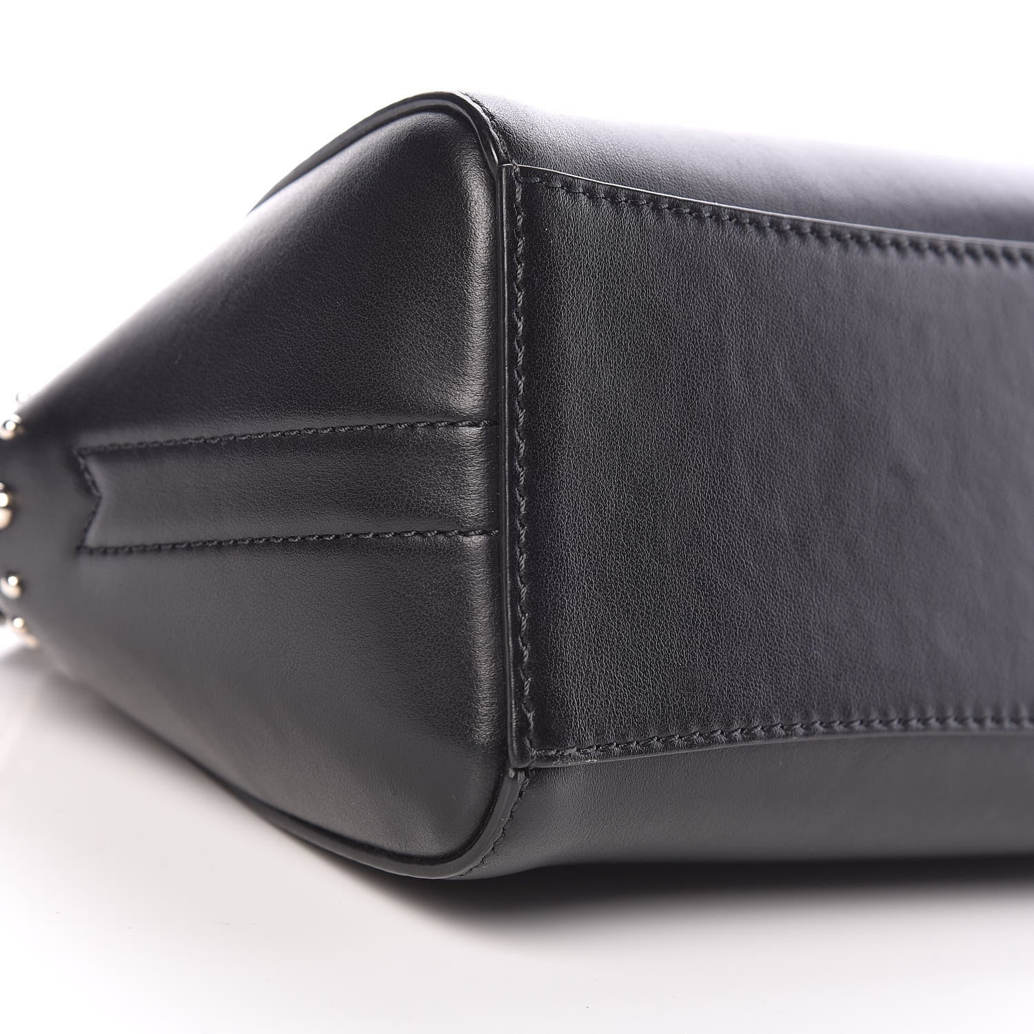 Givenchy Calfskin Small Studded Antigona Beauty Wristlet Black 5 of 9