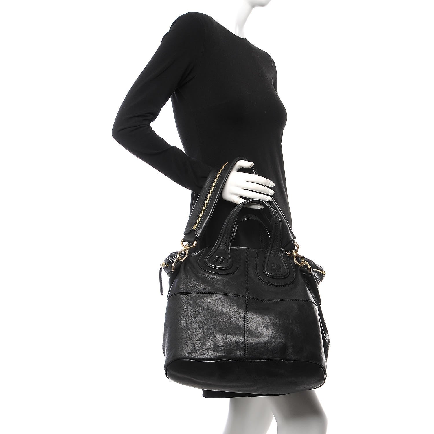 Givenchy Lambskin Medium Nightingale Black 2 of 9