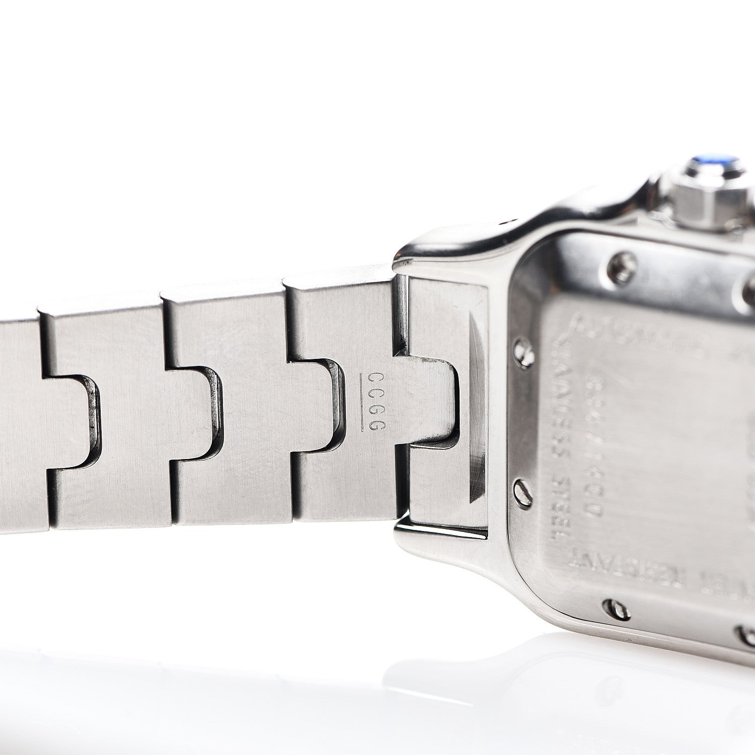 Cartier Stainless Steel 24mm Santos de Galbee Automatic Watch 6 of 6