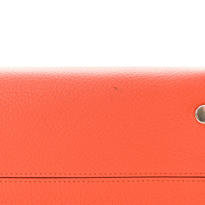 Christian Dior Bullcalf Diorever Flap Orange 21 of 22