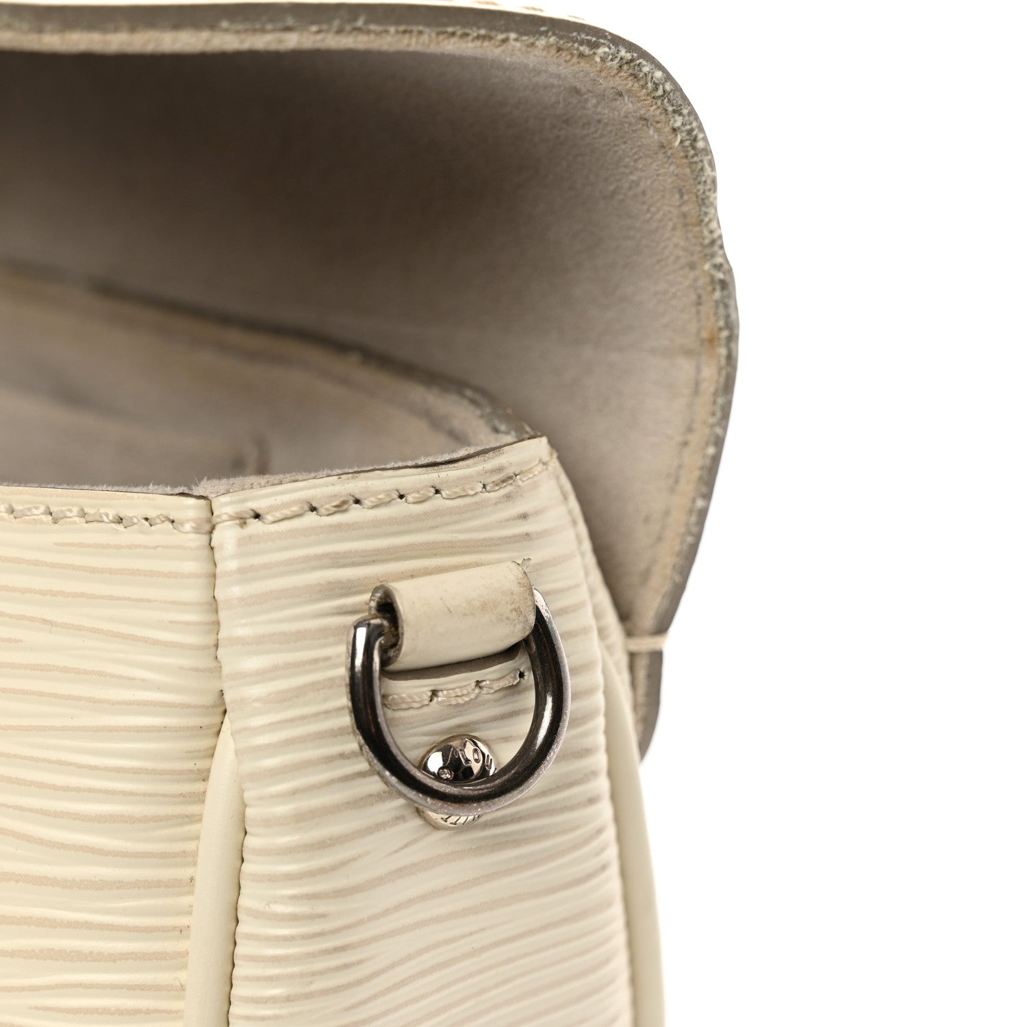 Louis Vuitton Epi Montaigne Clutch Ivory 11 of 12
