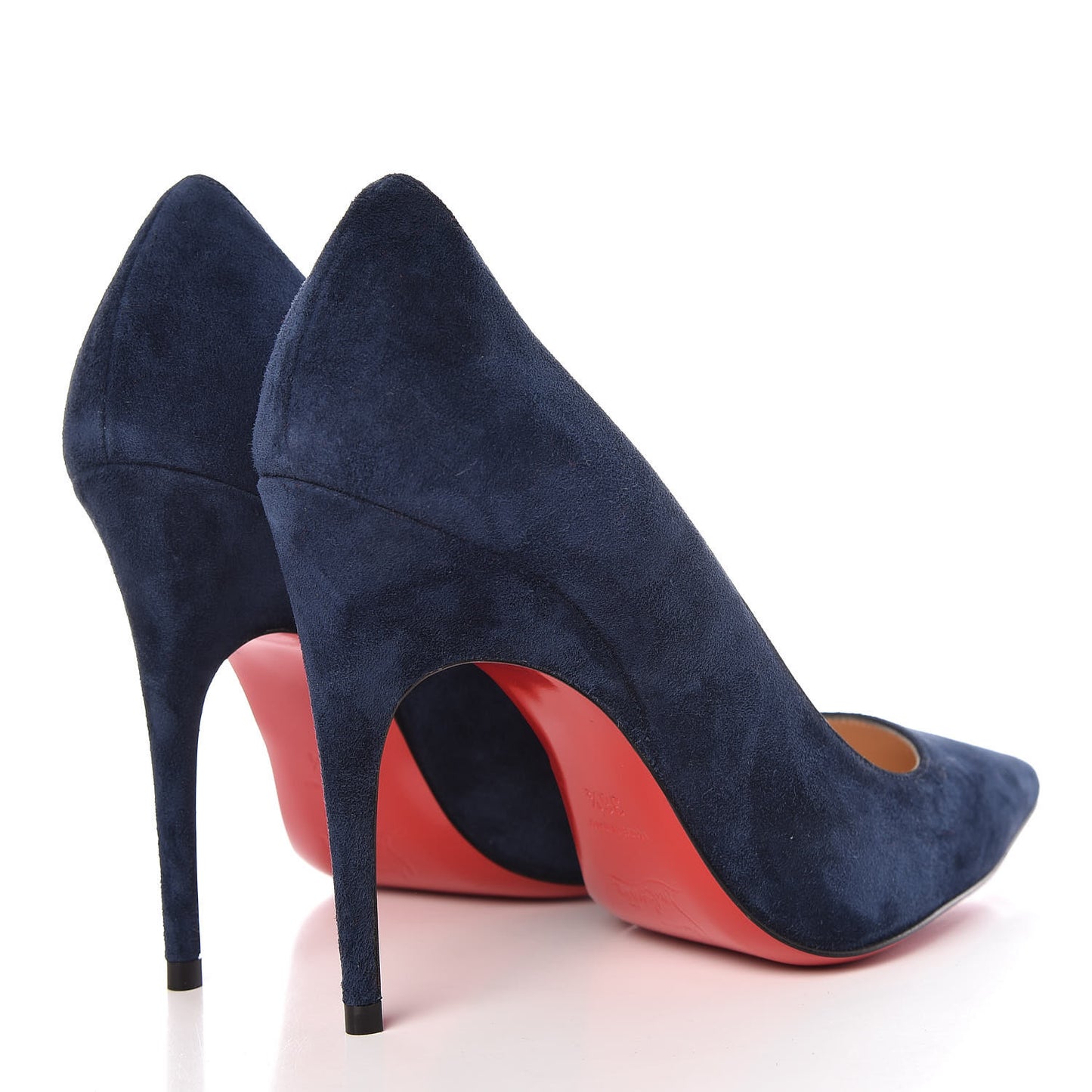 Veau Velours Alminette 100 Pumps 36.5 Marine