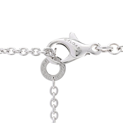 Bulgari 18K White Gold Diamond Pave Astrale Cerchi Pendant Necklace 4 of 5