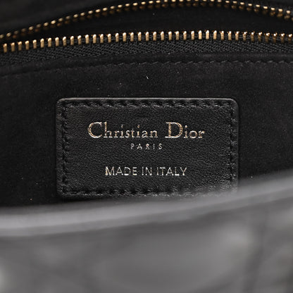 Christian Dior Lambskin Cannage Small My ABCDior Lady Dior Black 6 of 11