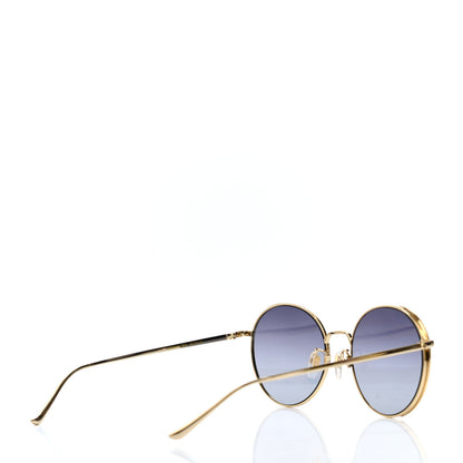 Gucci Round Sunglasses GG0401SK Gold 4 of 4
