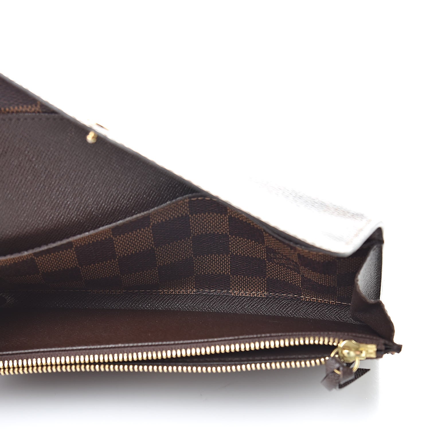 Louis Vuitton Damier Ebene Emilie Wallet 5 of 11