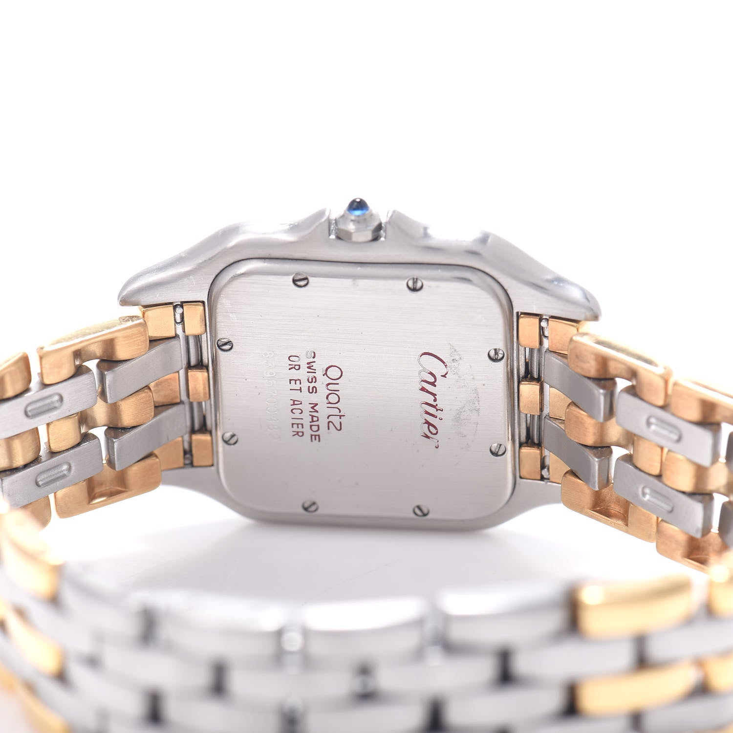 Cartier Stainless Steel 18K Yellow Gold 29mm Panthere Quartz Watch 4 of 4