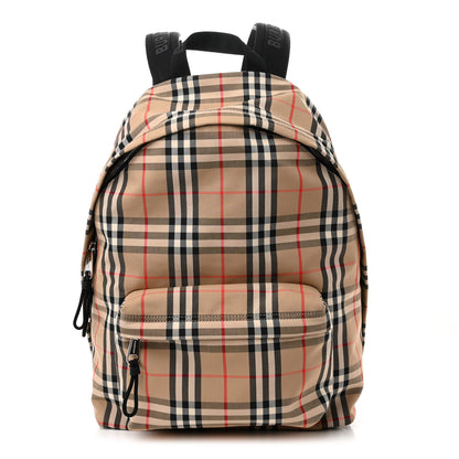 Burberry Vintage Check Jett Backpack Archive Beige 1 of 9