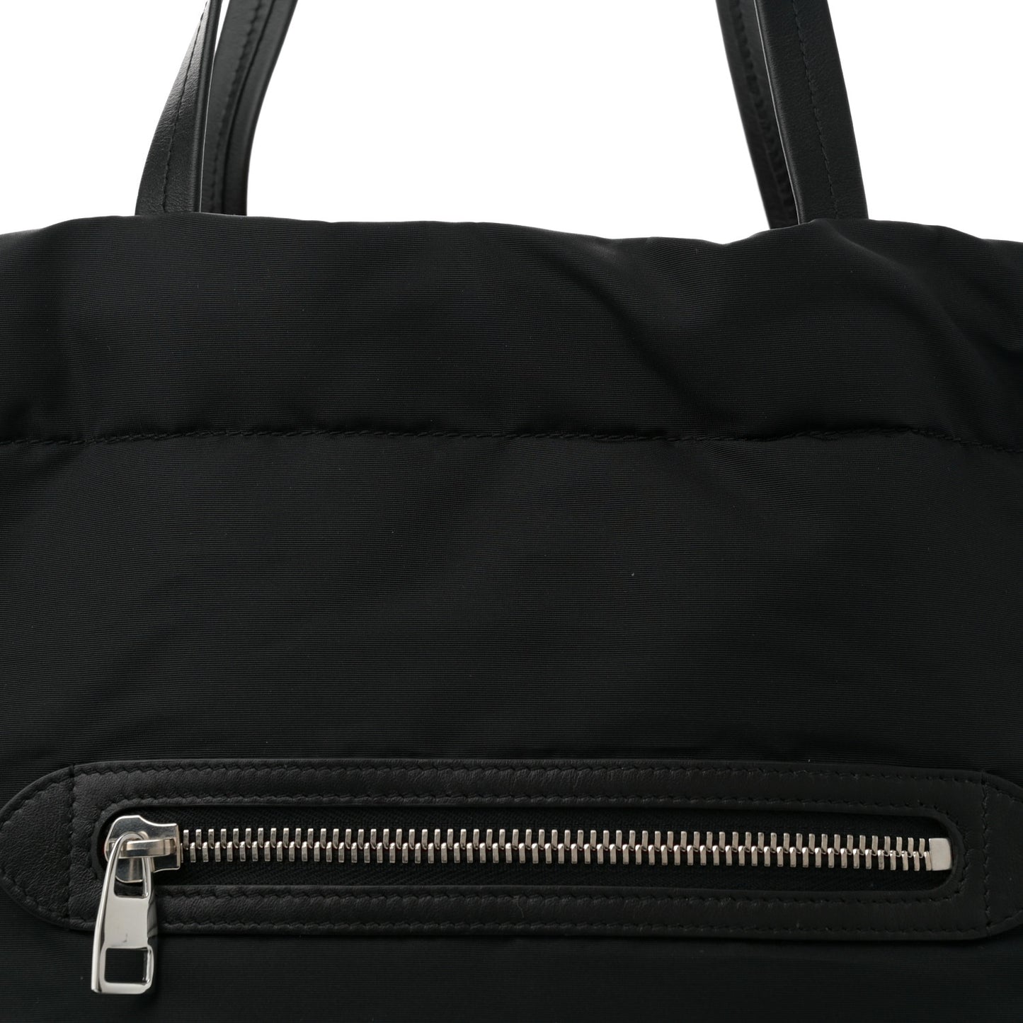 Nylon Graffiti Logo The Bundle Tote Black White