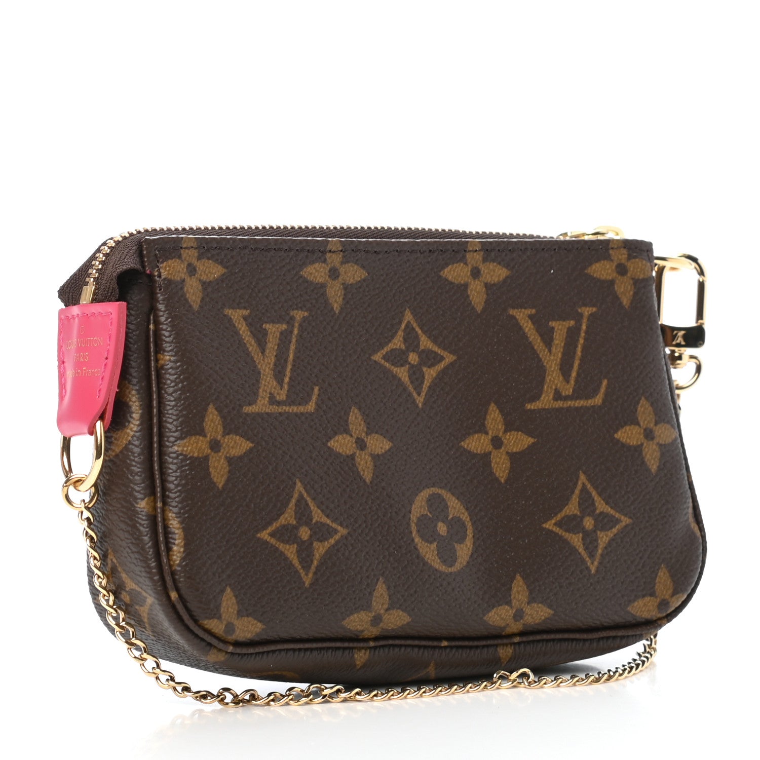 Louis Vuitton Monogram 2020 Christmas Animation Roller Coaster Mini Pochette Accessories Pivoine 3 of 8