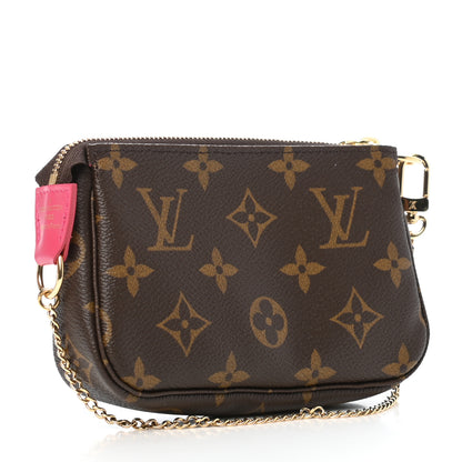 Louis Vuitton Monogram 2020 Christmas Animation Roller Coaster Mini Pochette Accessories Pivoine 3 of 8