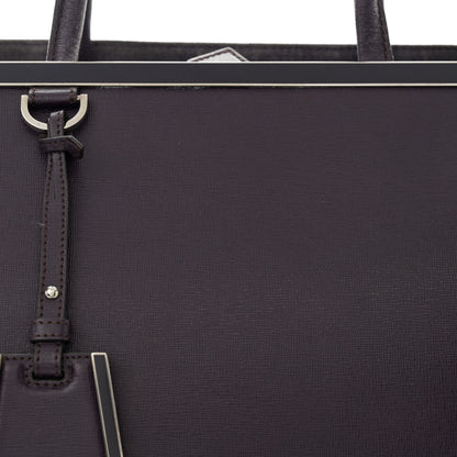 Fendi Vitello Elite Large 2Jours Tote Ametista 8 of 19
