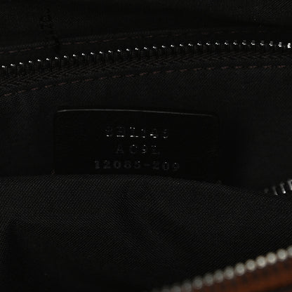 Fendi Vitello King Logo Embossed Medium By The Way Boston Bag Cuoio 6 of 9