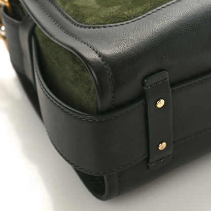 Chloe Calfskin Suede Mini Tess Day Bag Black Olive 7 of 8