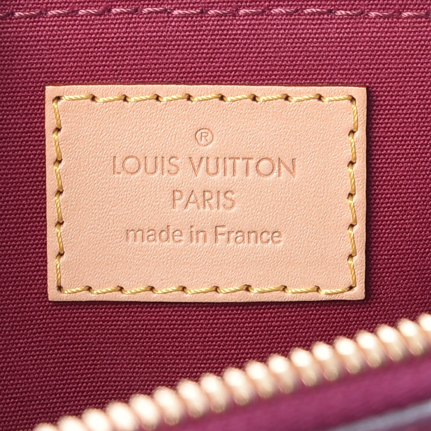 Louis Vuitton Vernis Alma BB Magenta 8 of 9