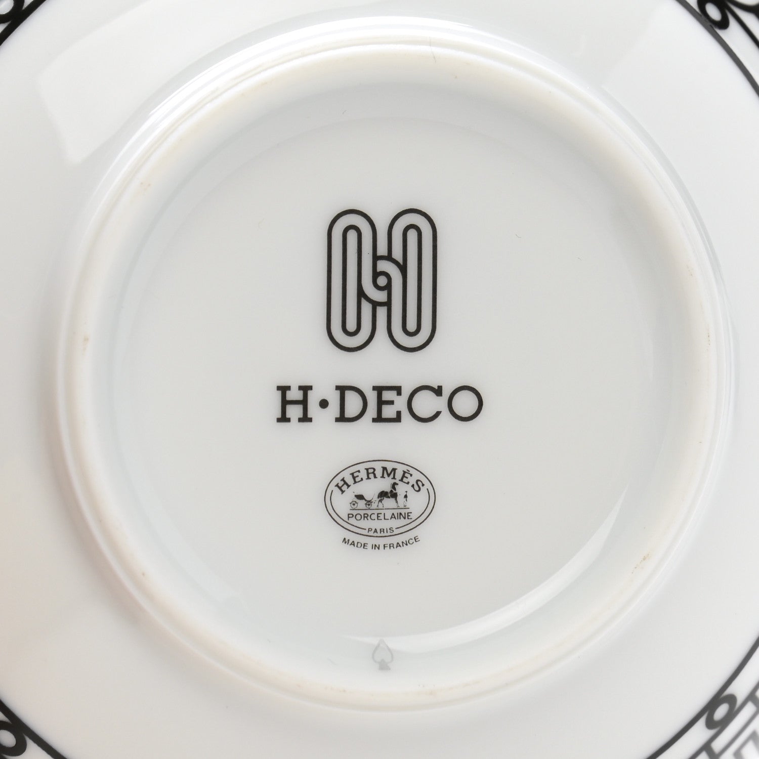Hermes Porcelain H Deco Bowl Set of 2 6 of 8