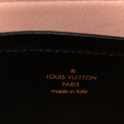 Louis Vuitton Lambskin Embossed Monogram Pochette Coussin Black 6 of 9