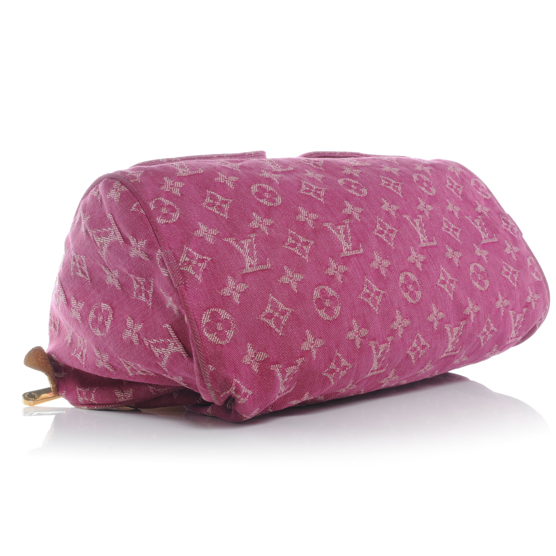 Louis Vuitton Monogram Denim Neo Speedy Fuchsia 4 of 8