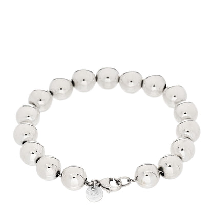 Tiffany Sterling Silver 10mm HardWear Ball Bracelet 2 of 4
