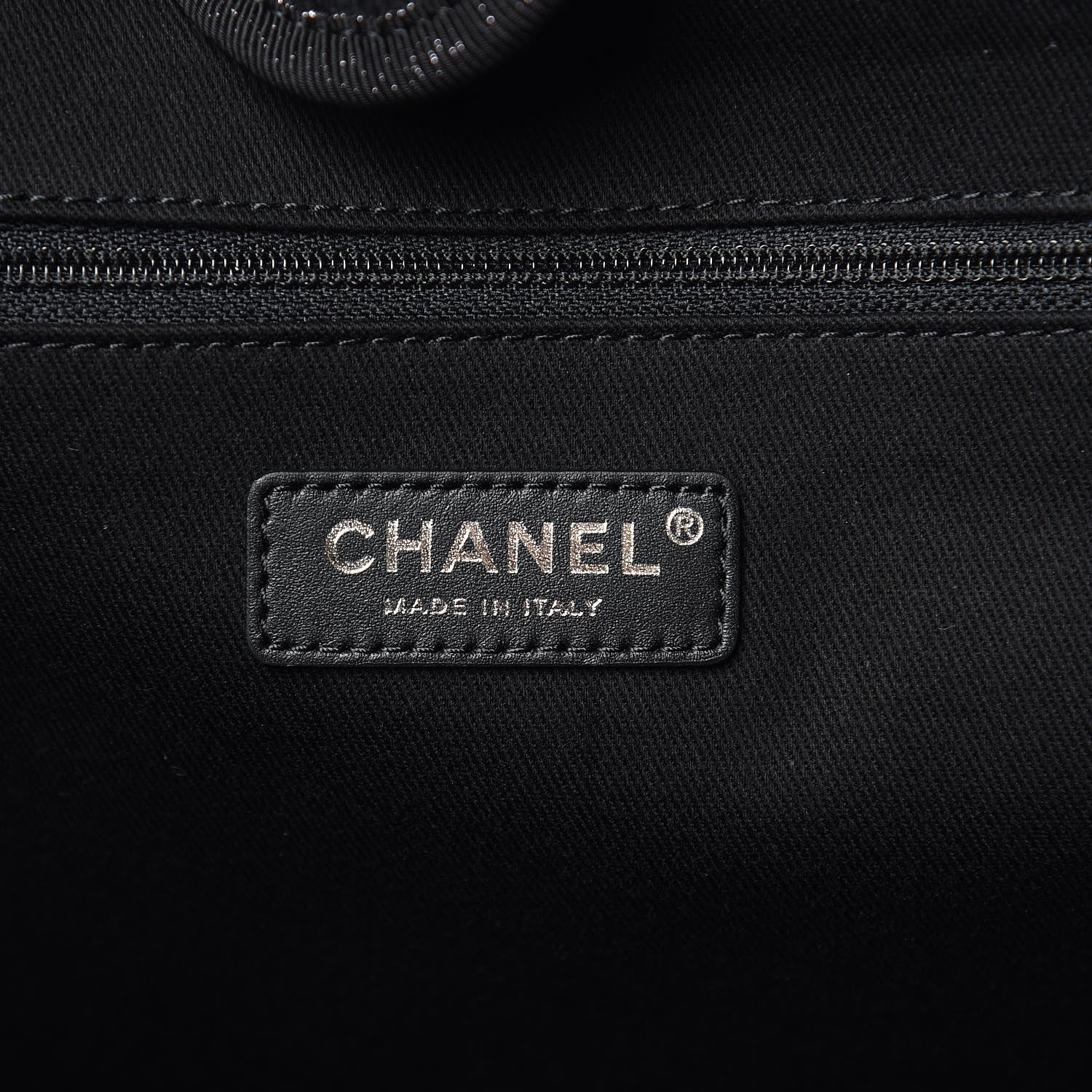 Chanel Lurex Boucle Small Deauville Tote Black 6 of 10