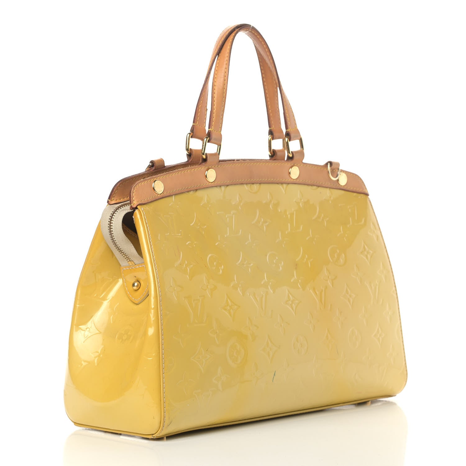 Louis Vuitton Vernis Brea MM Blanc Corail 2 of 16