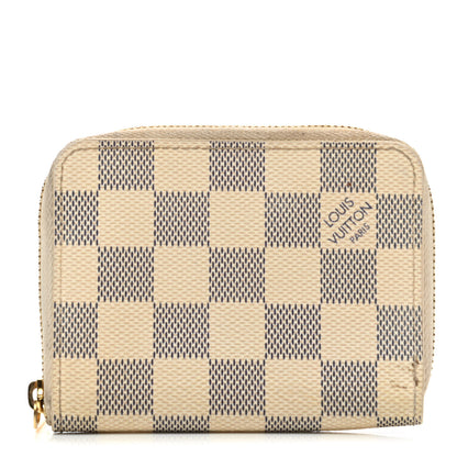 Louis Vuitton Damier Azur Zippy Coin Purse 1 of 10