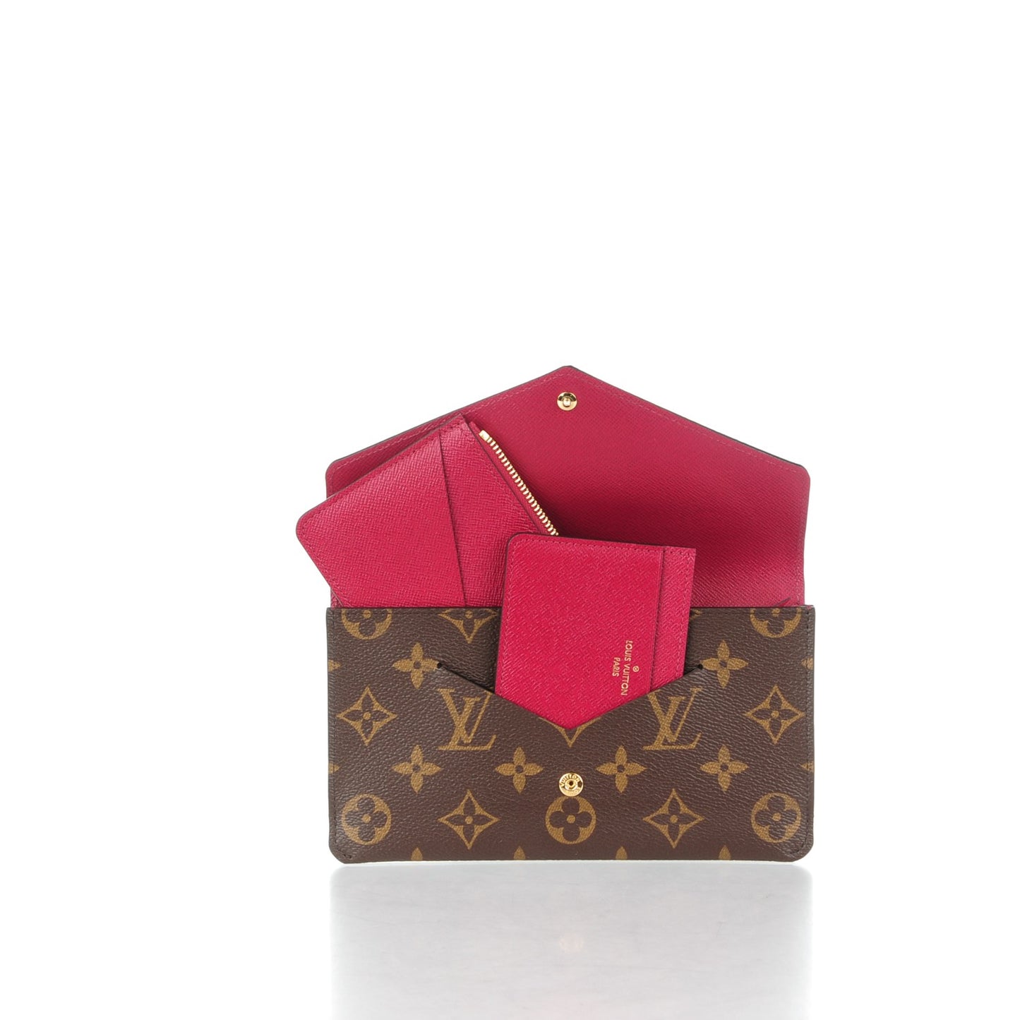 Monogram Jeanne Wallet Fuchsia