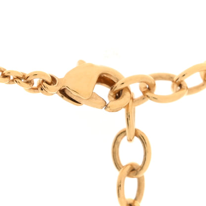 Louis Vuitton Essential V Necklace Gold 4 of 6