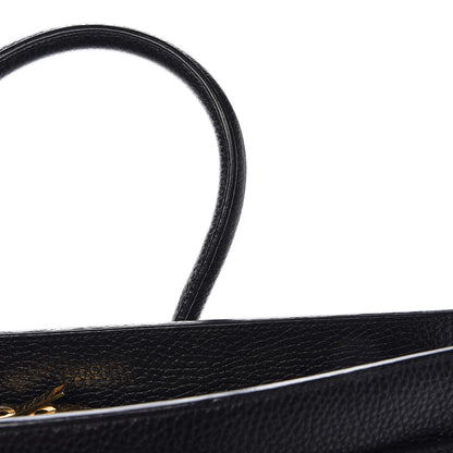Saint Laurent Grained Calfskin Large Sac De Jour Carryall Black 10 of 19