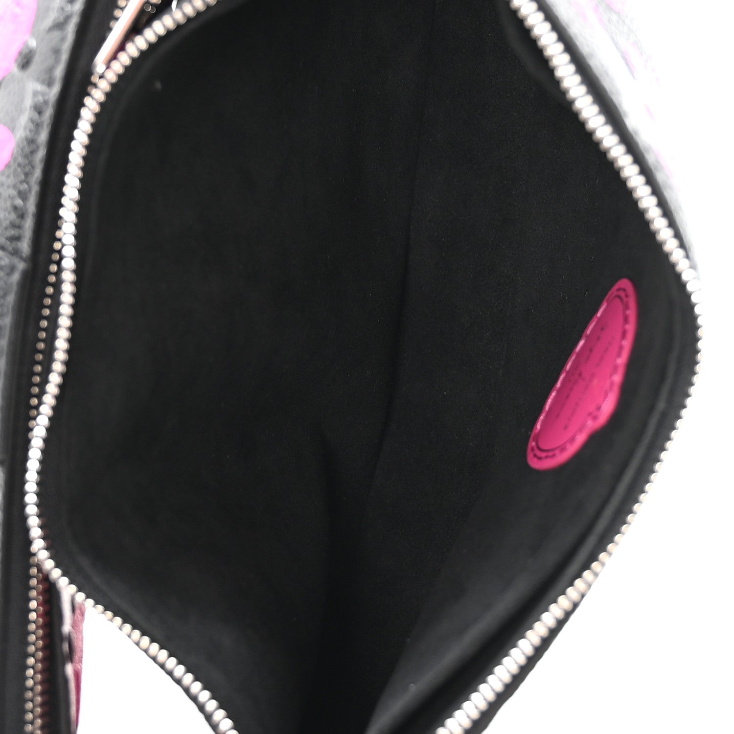 Louis Vuitton LV X YK Empreinte Multi Pochette Accessories Black Fuchsia 4 of 9