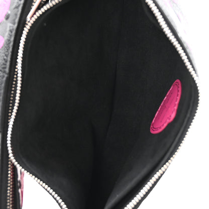 Louis Vuitton LV X YK Empreinte Multi Pochette Accessories Black Fuchsia 4 of 9