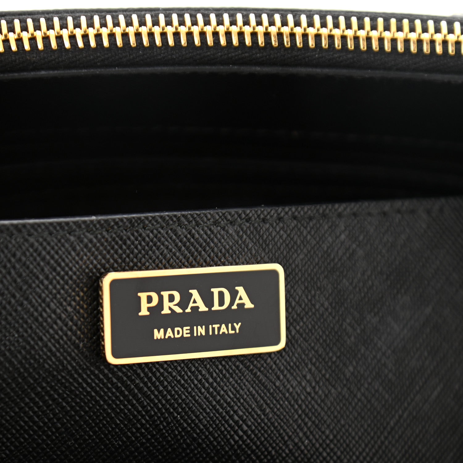 Prada Saffiano Medium Galleria Double Zip Tote Black 7 of 8