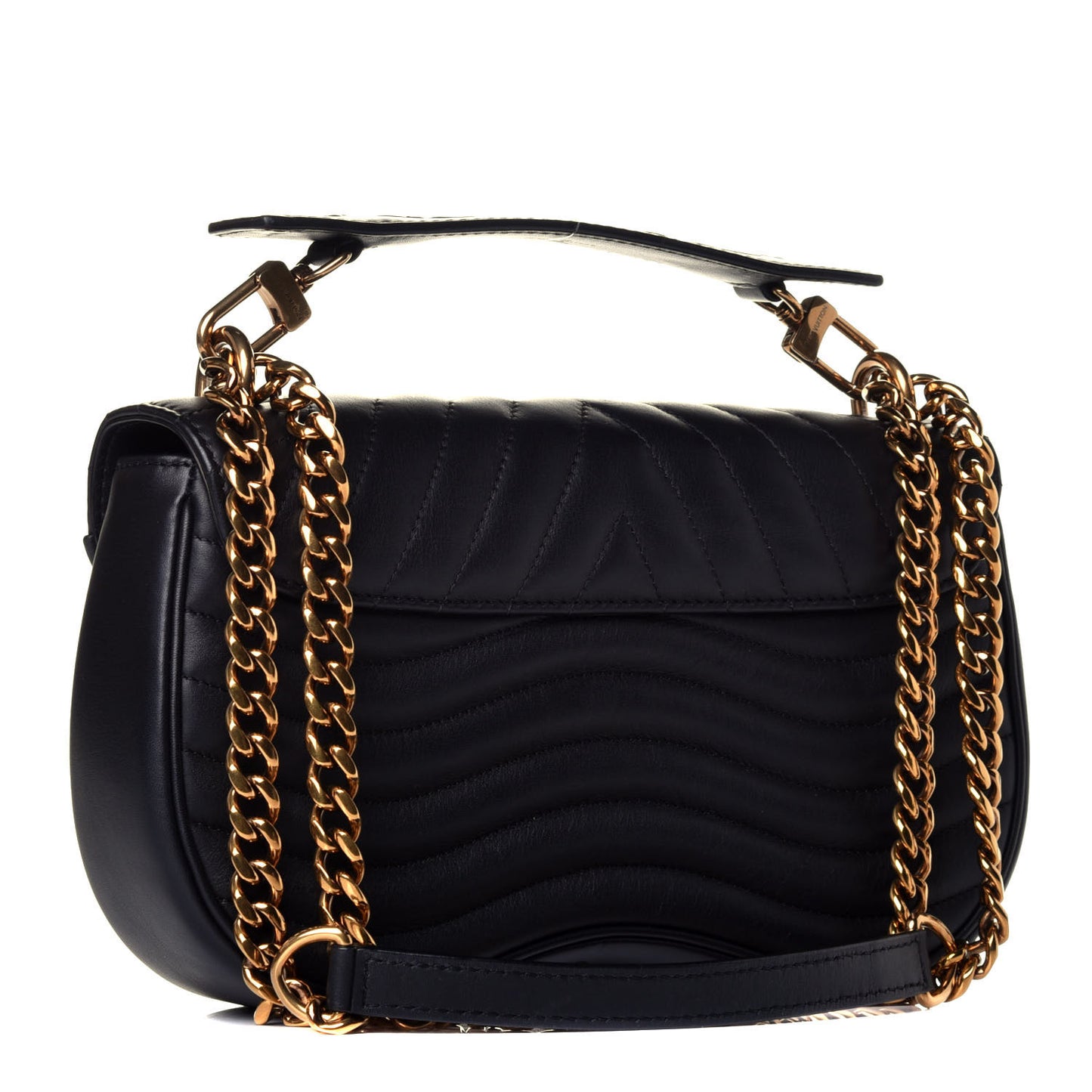 Calfskin New Wave Chain MM Black
