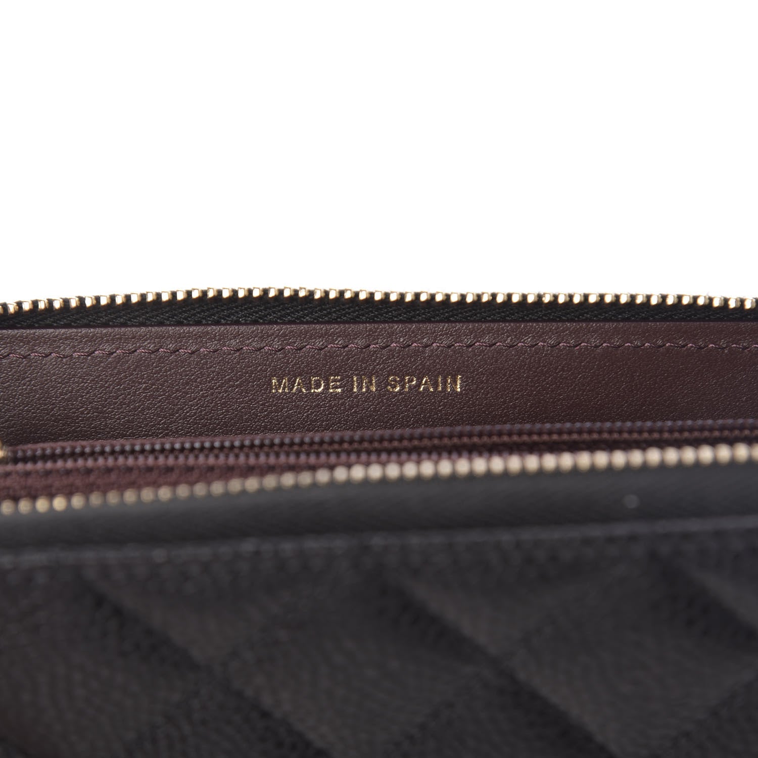 Chanel Caviar Quilted Small Zip Around Wallet Black 7 of 11